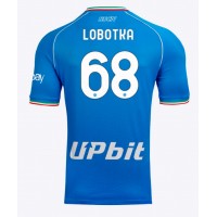 Stroje piłkarskie SSC Napoli Stanislav Lobotka #68 Koszulka Podstawowej 2023-24 Krótki Rękaw